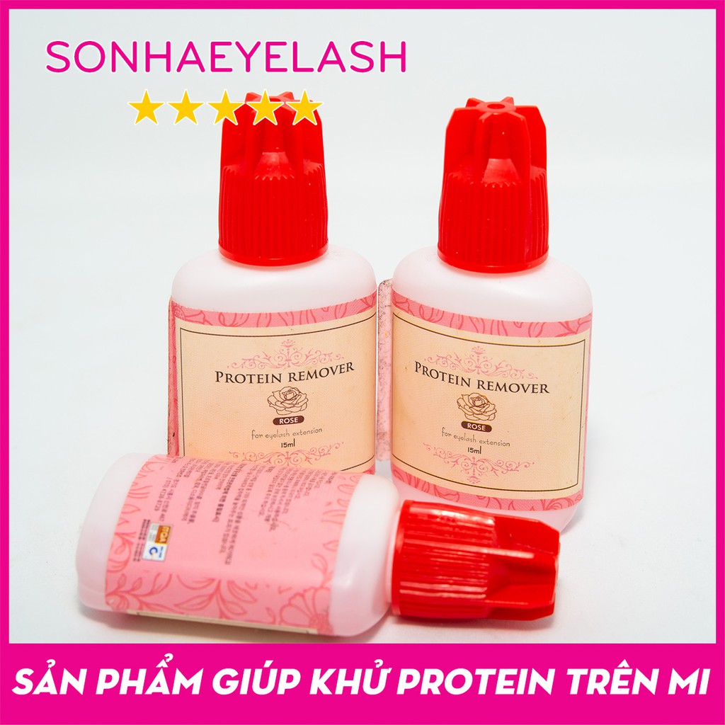 Protein remover ,khử dầu protein remover, giúp cân bằng ẩm, nối mi bền hơn