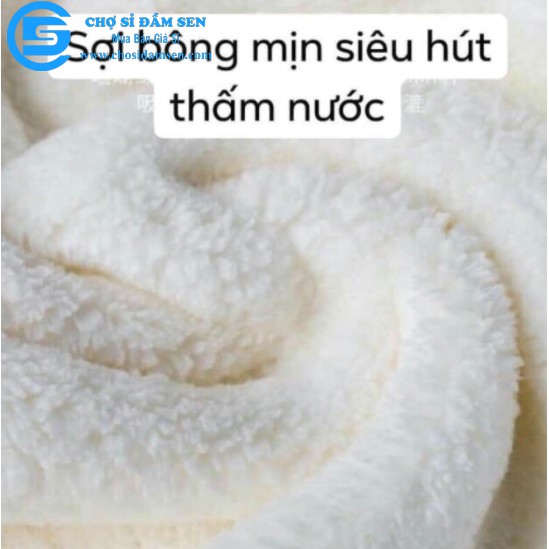 Khăn lau Tóc thần thánh – Khăn quấn đầu làm khô tóc mềm mịn