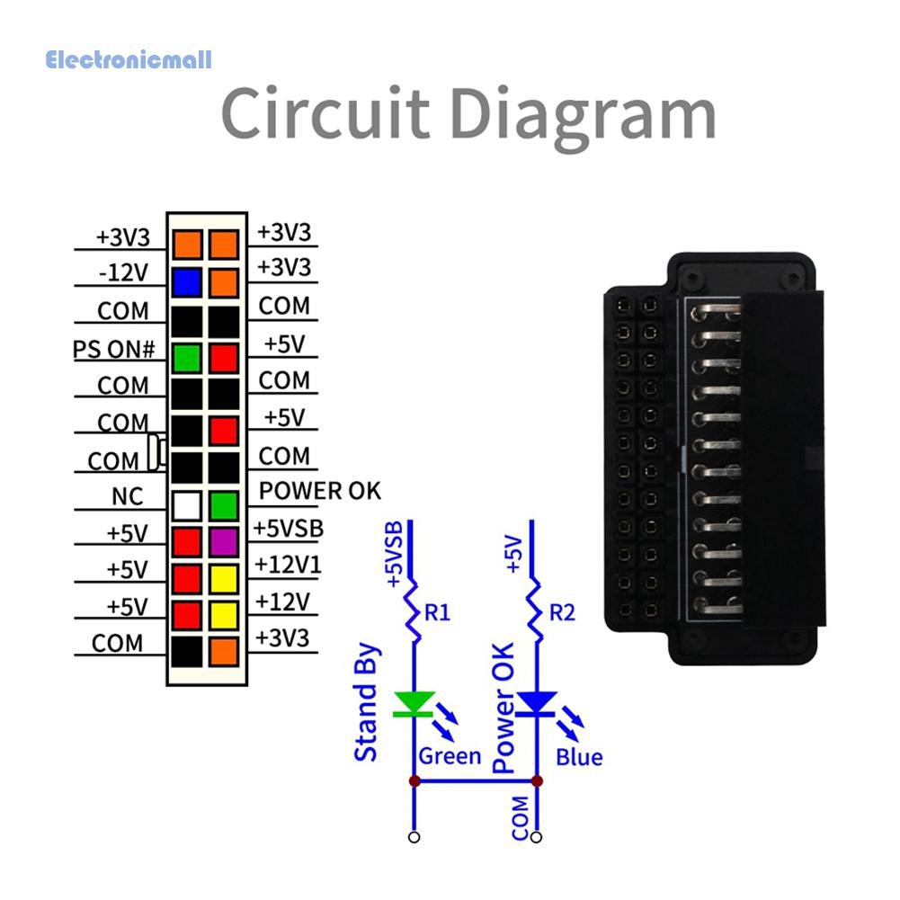 Bo Mạch Chủ Điện Tửmall01 24pin Atx Cho Desktop Máy Tính