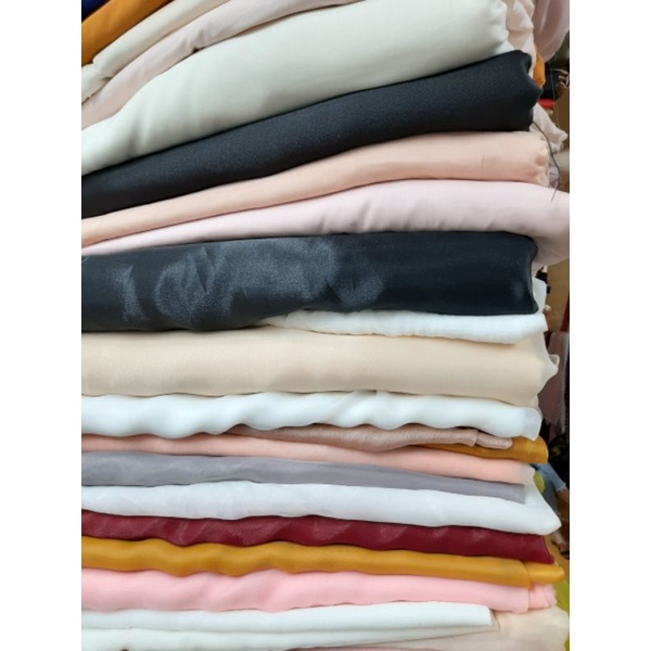 Vải lót habutai siêu nhiều màu