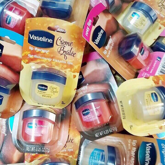 Sáp dưỡng môi Vaseline Rosy Líp Therapy 7g Mỹ