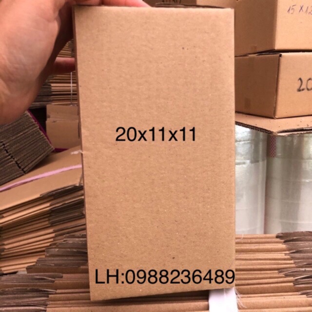 11x11x20 hộp carton đóng hàng giá rẻ