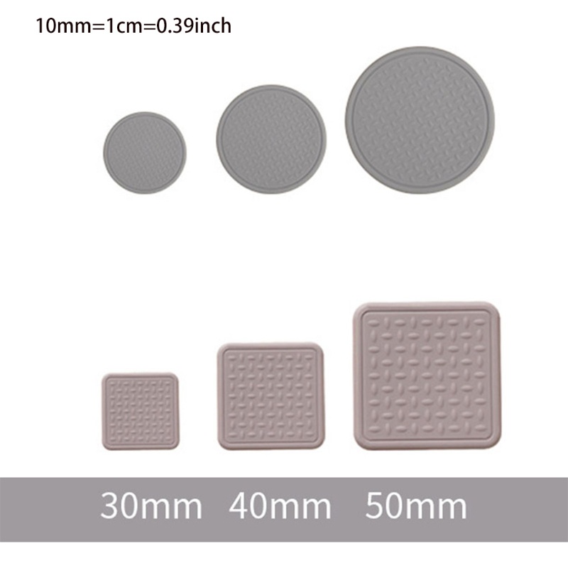 Miếng Lót Chân Ghế Bằng Silicone Dày Dặn Tiện Dụng Cho Gia Đình