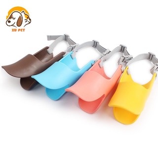 Rọ Mõm Mỏ Vịt Silicon Cho Chó Đi Dạo