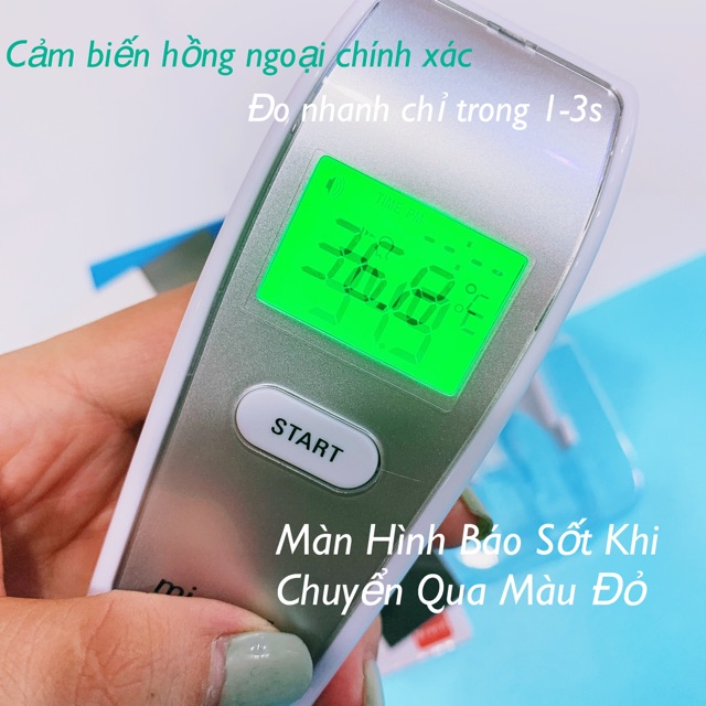 Nhiệt Kế Hồng Ngoại Đo Trán Microlife FR1MF1