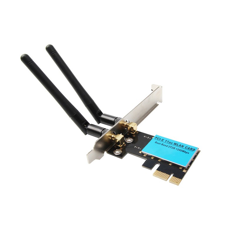 Thẻ Mạng Wifi Không Dây Ac1200M Băng Tần Kép Pci-E Cho Máy Tính | BigBuy360 - bigbuy360.vn