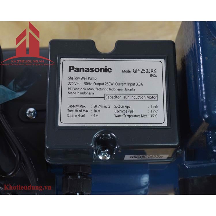 Máy Bơm Đẩy Cao Panasonic 250W GP-250 JXK