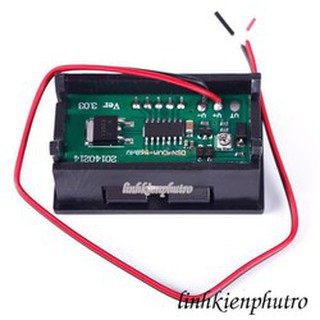 Đồng hồ đo Volt DC 5.0-120V - Đỏ