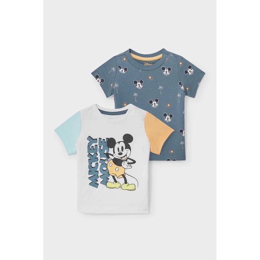 SET 4 ÁO PHÔNG MICKEY MOUSE CHO BÉ