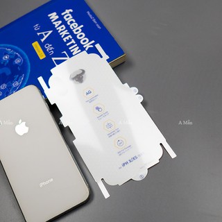 IPHONE X / XS - DÁN PPF AG MỜ NHÁM CHỐNG VÂN TAY