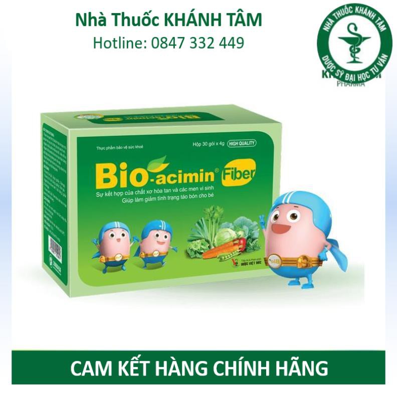 Bio-Acimin Fiber - Chất xơ, táo bón, men vi sinh - Bioacimin _Khánh Tâm ! !