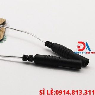 {LOẠI 1} 01 cặp miếng dán điện xung máy điện châm hoa đà SDZ-II {CẶP VUÔNG TO BẢN}