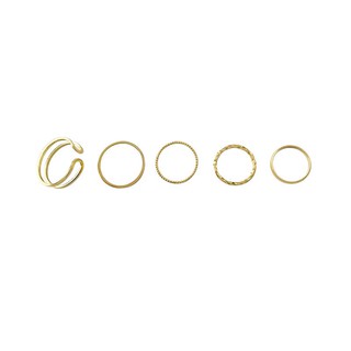 Bộ 5 chiếc nhẫn phong cách Hàn Quốc C40