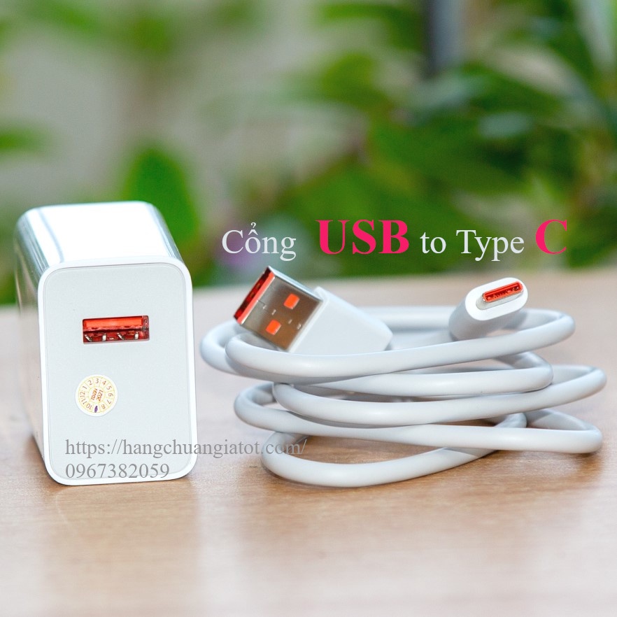 Bộ sạc Siêu nhanh XIAOMI Chính hãng, công suất sạc 55W - MDY-12-EQ, Quick Charge 3.0, cáp chân USB to Type C,