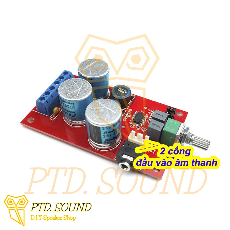 Mạch khuếch đại âm thanh TPA3123 25W * 2. DIY loa bluetooth, chế loa di động, amply mã TPA 3123 từ PTD Sound