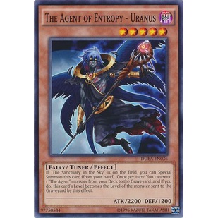 Thẻ bài Yugioh - TCG - The Agent of Entropy - Uranus / DUEA-EN036'