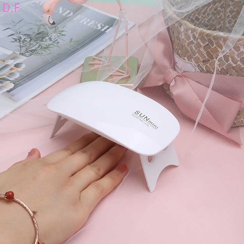 Đèn LED Sấy Khô Sơn Móng Mini Giao Diện USB Có Thể Gập Lại Tiện Dụng