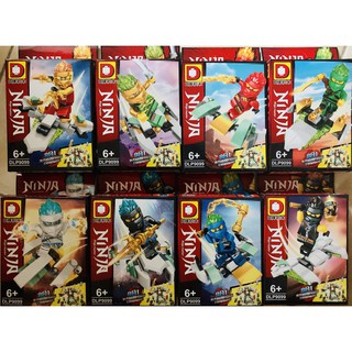 Combo 8 bộ đồ chơi xếp hình lego ninja 8 in 1 (dành cho trẻ từ 6 tuổi trở lên)