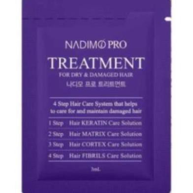 Dầu xả tóc NADIMO Pro Treatment 3mL Mini Pouch