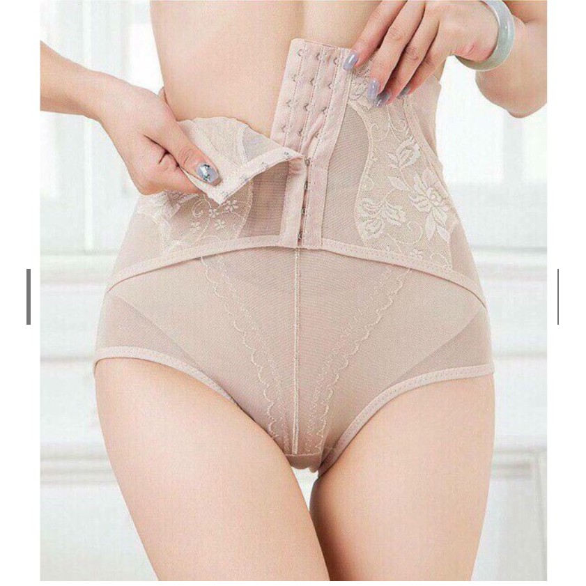 Quần lót Ghen Nịt Bụng Định Hình Móc Cài