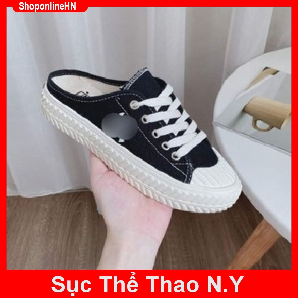 Giày sục  thể thao dây chữ sục N.Y shoponolinehanoi | BigBuy360 - bigbuy360.vn