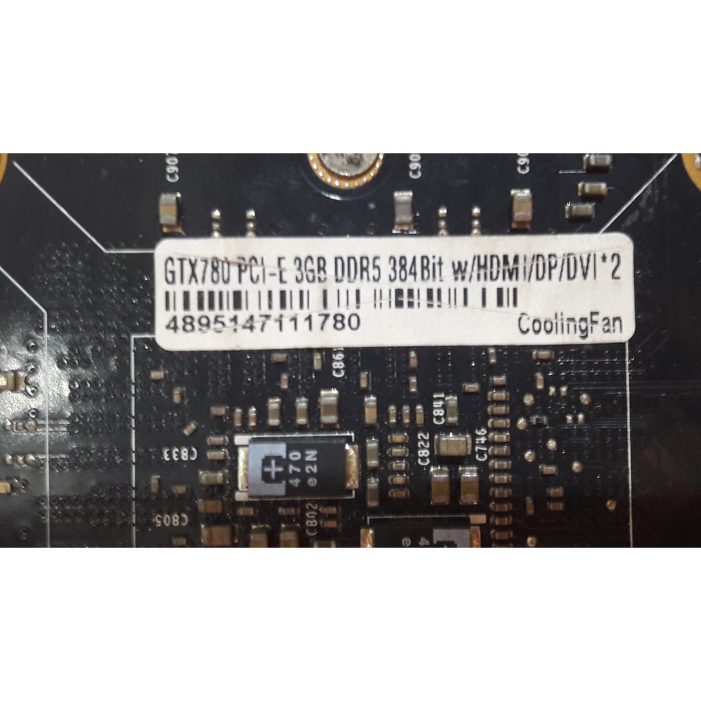 VGA NVIDIA GTX 780 REF 3GB GDDR5 ĐẸP KENG