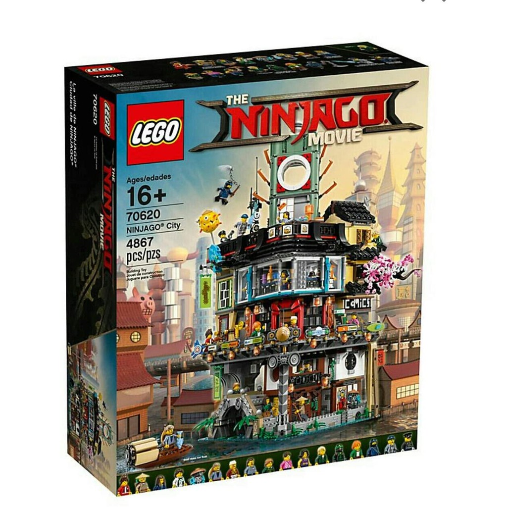 Lego 70620 The NinjaGo Movie - Phim NinjaGo ( Hàng có sẵn )