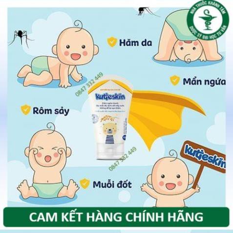 Kutieskin 30gr giành cho da Bé bị muỗi đốt côn trùng cắn