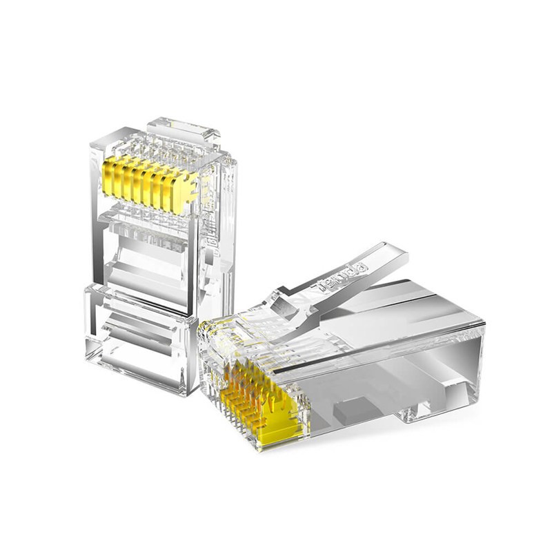 Đầu Bấm Mạng RJ45 Tenda TEH60510 CAT6 (Hộp 100 cái )