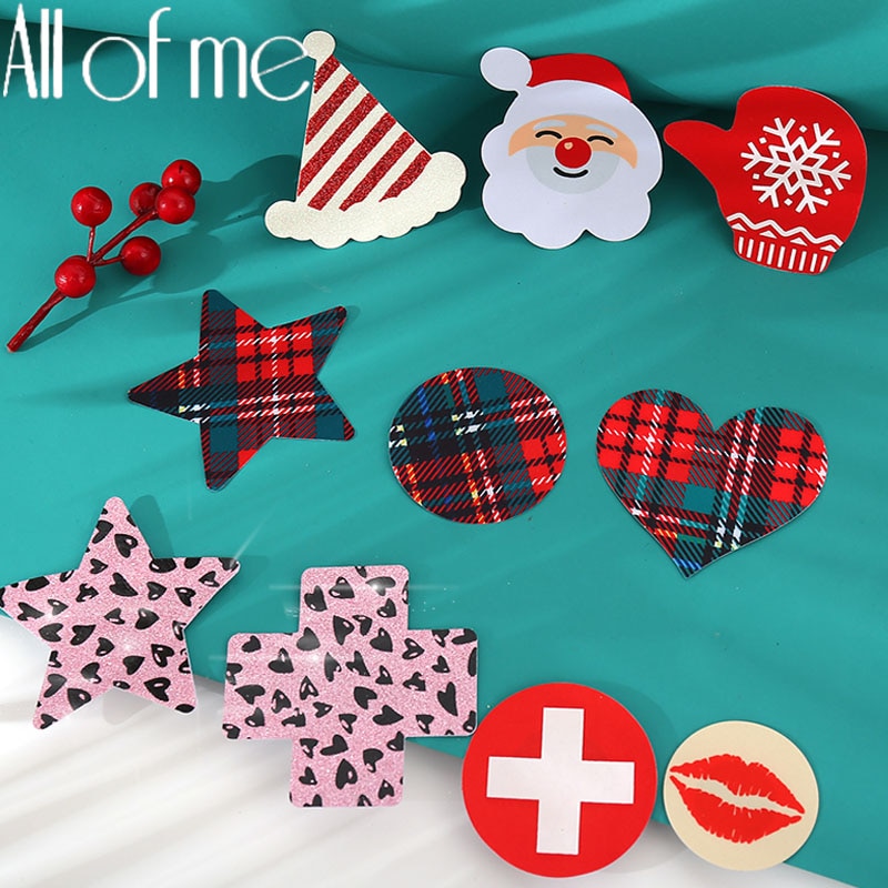 Cute Byte Set 2 / 3 Cặp Miếng Dán Ngực Hình Dáng Bông Hoa Cho Nữ