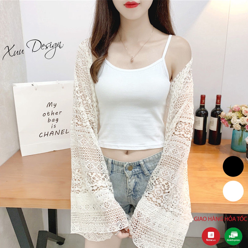 Áo hai dây croptop body thời trang chất liệu cotton co dãn Xuu Design thumbnail