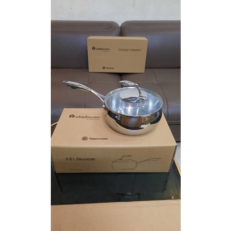 Nồi tay cầm Tupperware T-Chef Series-Saucepan 2.8L