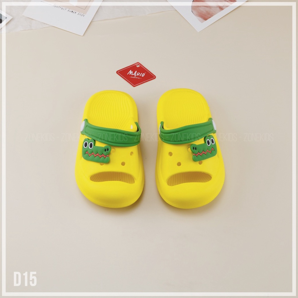 Dép sục hở mũi họa tiết con vật cho bé Zonekids - D15