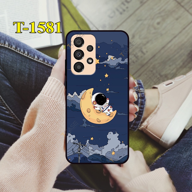 Ốp lưng Samsung Galaxy A23, A33 5G, A53 5G, A73 in hình Phi Hành Gia Vũ Trụ | Ốp nhám chống sốc