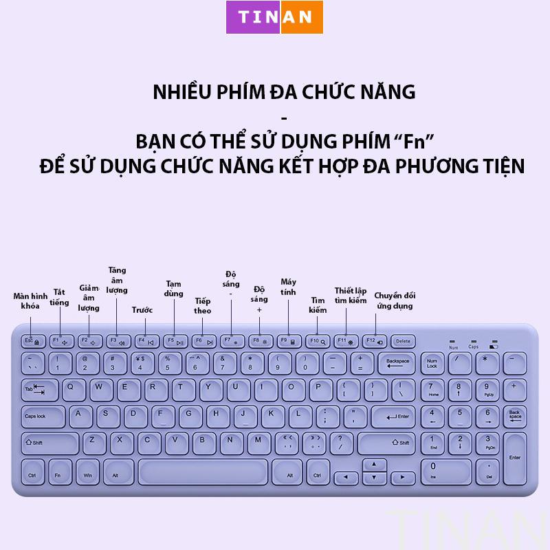 Combo Chuột & Bàn Phím Không Dây B.O.W HW256