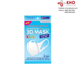 Khẩu trang y tế_3D trẻ em