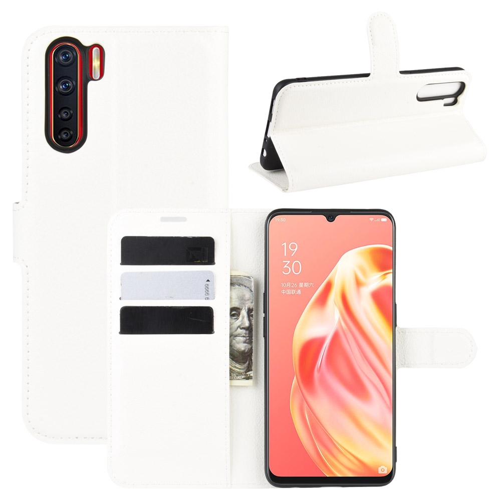 Bao da nắp lật có ngăn đựng thẻ sang trọng cho OPPO A91 A31 F15 A8 | BigBuy360 - bigbuy360.vn