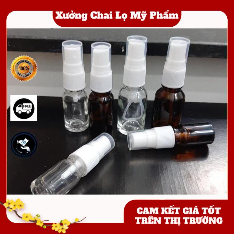 Chai Xịt Phun Sương ❤ GIÁ TỐT NHẤT ❤ Chai xịt phun sương thủy tinh 5ml,10ml , chai chiết nước hoa , phụ kiện du lịch