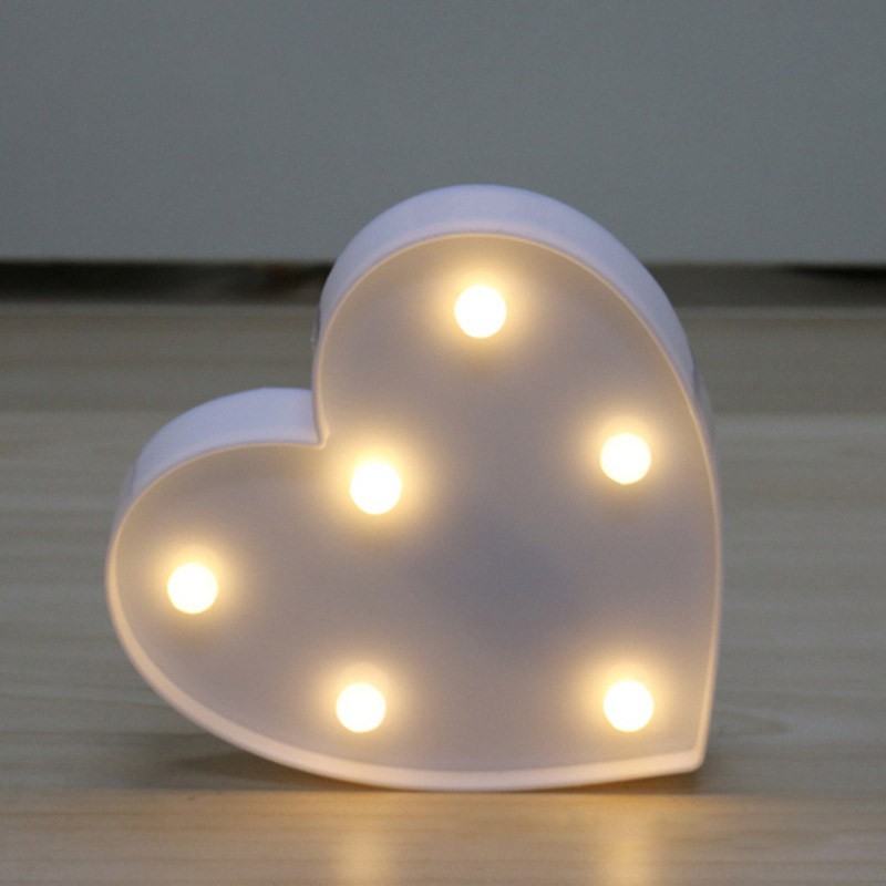 Đèn LED Số 0-9 Loại Lớn 22cm Trang Trí Tiệc Cưới, Sinh Nhật