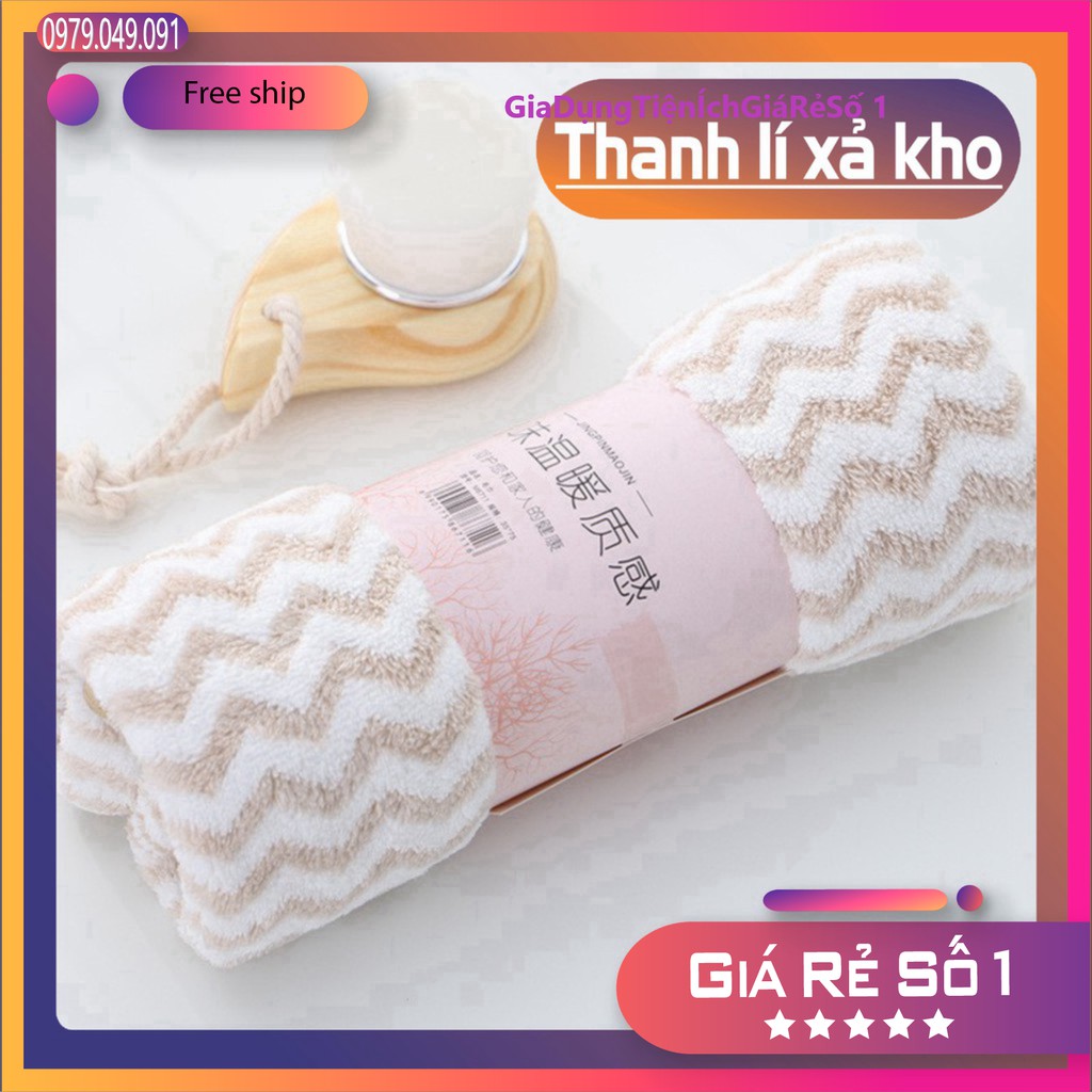 Khăn mặt Hàn Quốc cotton - Khăn Lông cừu siêu thấm nước-giá rẻ.