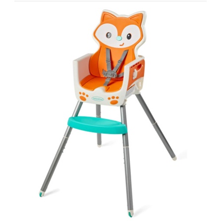 Ghế ăn dặm Infantino Grow-With-Me 4-in-1 Convertible High Chair-Sleeve - Ghế ăn cao đa năng 4 trong 1 - Cáo