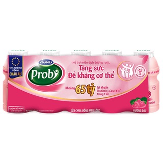 Sữa chua uống Probi Hương Dâu 65ml