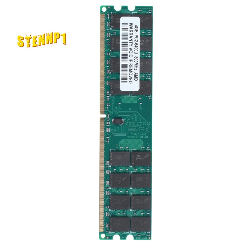 Thanh Ram Máy Tính 4GB 4G DDR2 800MHZ PC2-6400 DIMM 240 Chấu Cho AMD