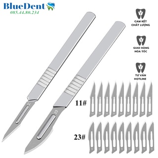 Cán dao mổ, điêu khắc tặng kèm 10 lưỡi