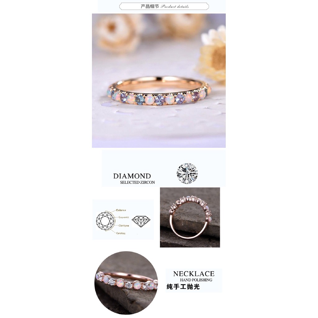 Nhẫn Đeo Tay Kim Loại Đính Đá Thời Trang Cho Nữ