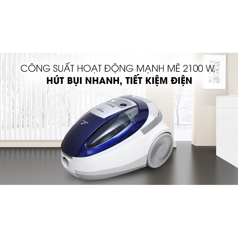 Máy hút bụi Hitachi CV-SU21V 2100 W (Miễn phí giao tại HCM-ngoài tỉnh liên hệ shop)