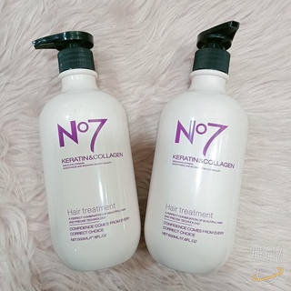 Hấp hoàn hình phục hồi hư tổn no 7 keratin & collagen hair treatment dạng chai 500ml