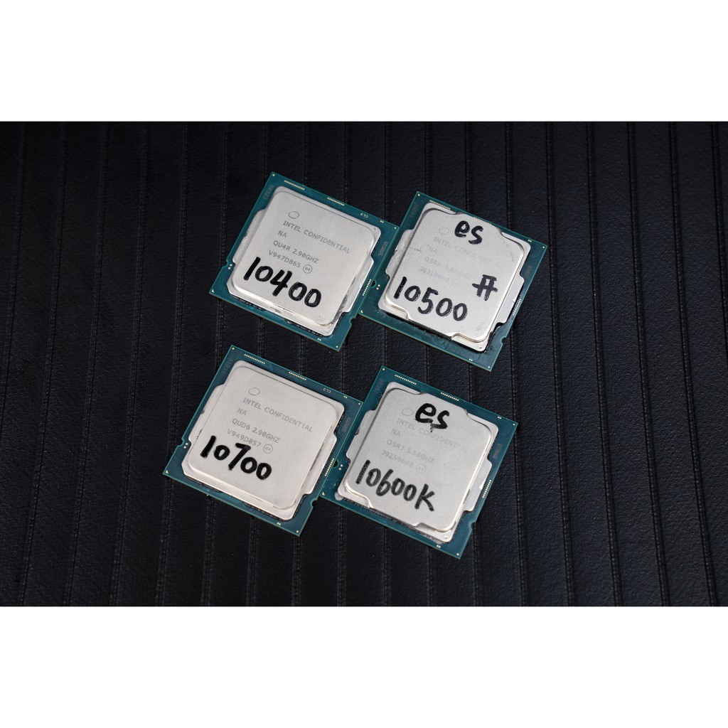 CPU Intel Core i5-10500 3.1GHz turbo 4.5Ghz, 6 nhân 12 luồng. Chip intel i5 10500 cũ, không kèm tản nhiệt