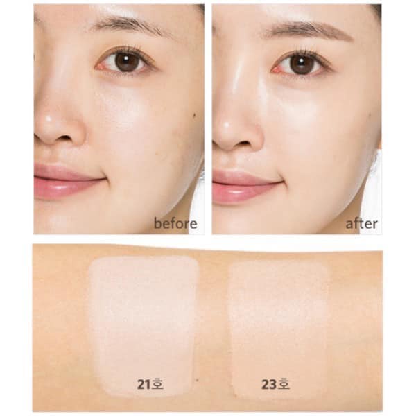 Phấn nước Missha Magic Cushion Cover Lasting SPF50+ PA+++ màu hồng kiềm dầu | BigBuy360 - bigbuy360.vn