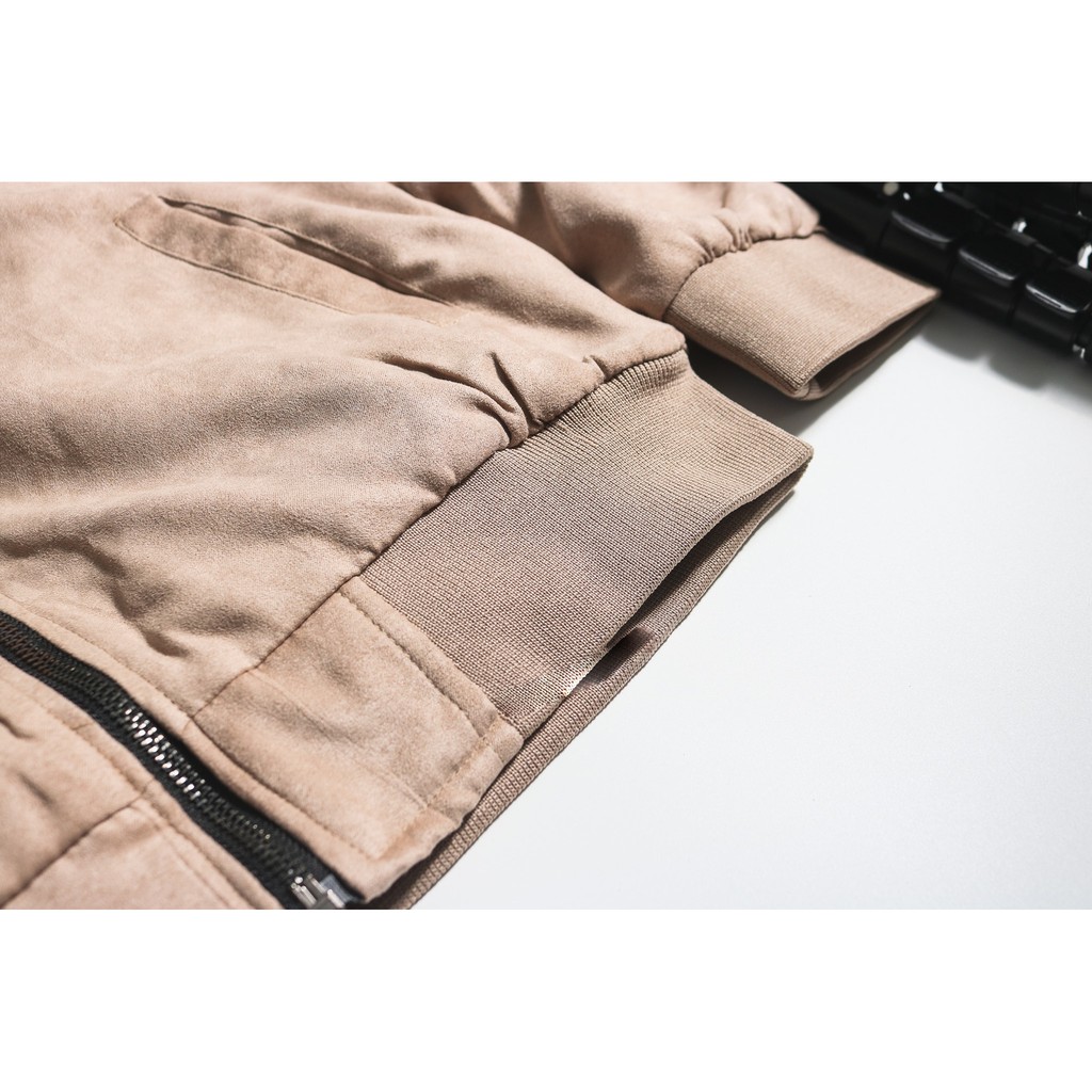 [Mã DUCT20 giảm 20k ] Áo khoác da lộn fleece lót lông bản cao cấp (50kg-90kg) | BigBuy360 - bigbuy360.vn